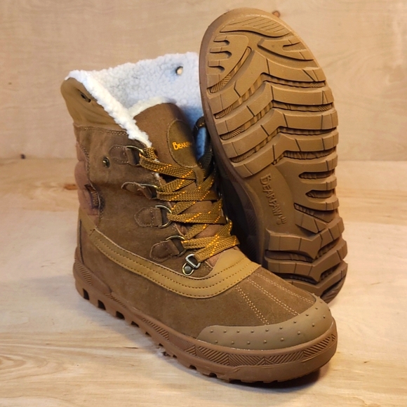 Bearpaw Inka Memory Foam Waterproof Tan Women's Winter Boots - Picture 7 of 9
